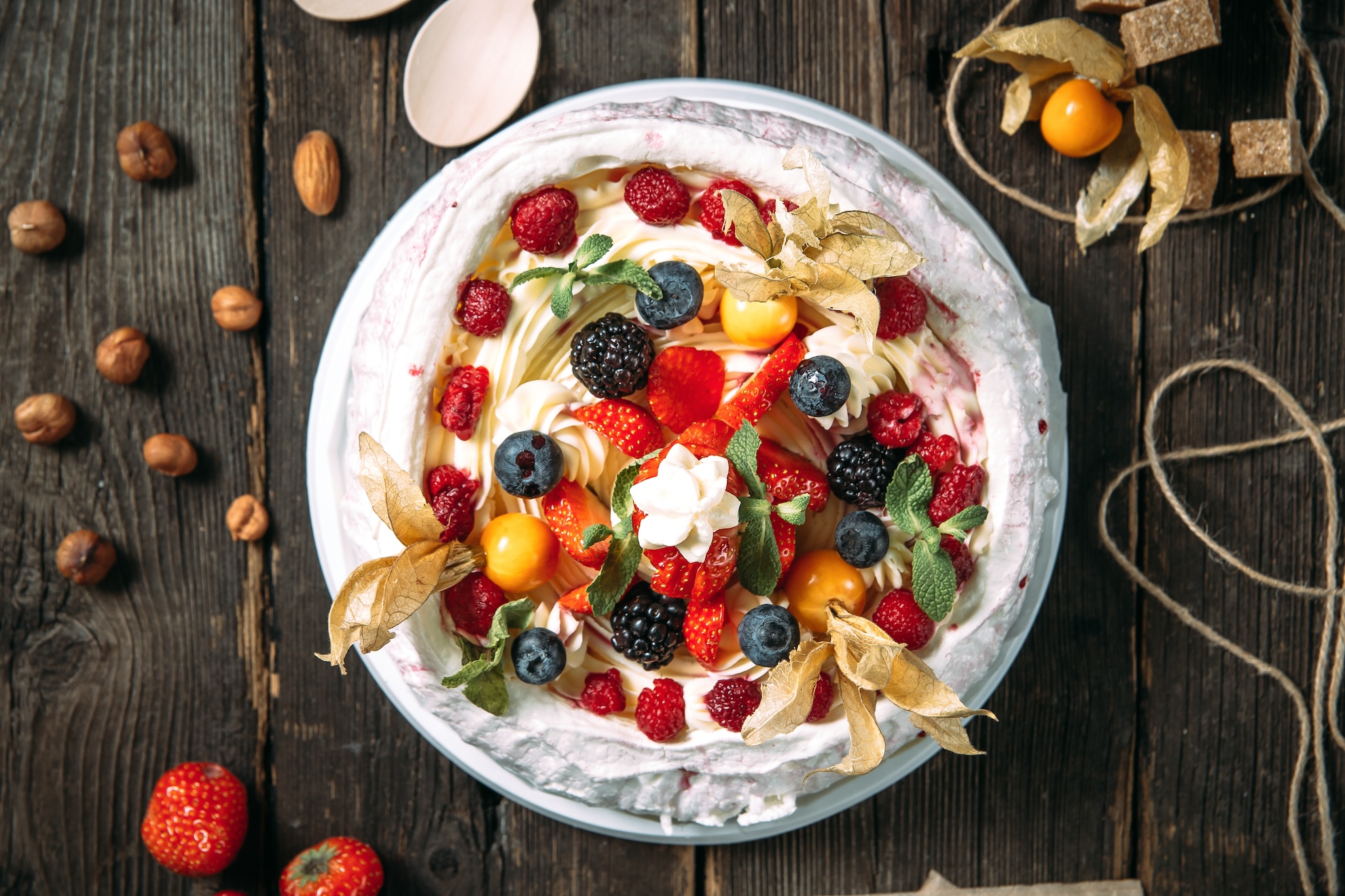 Glutensiz Taze Meyveli Pasta Tarifi